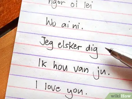Image titled Write "I Love You" in Different Languages Step 6